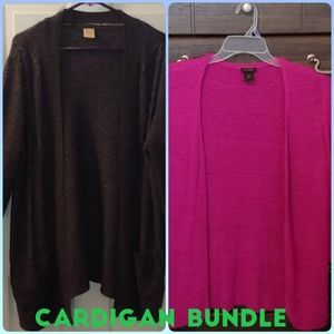 Bundle Deal: Large Cardigans